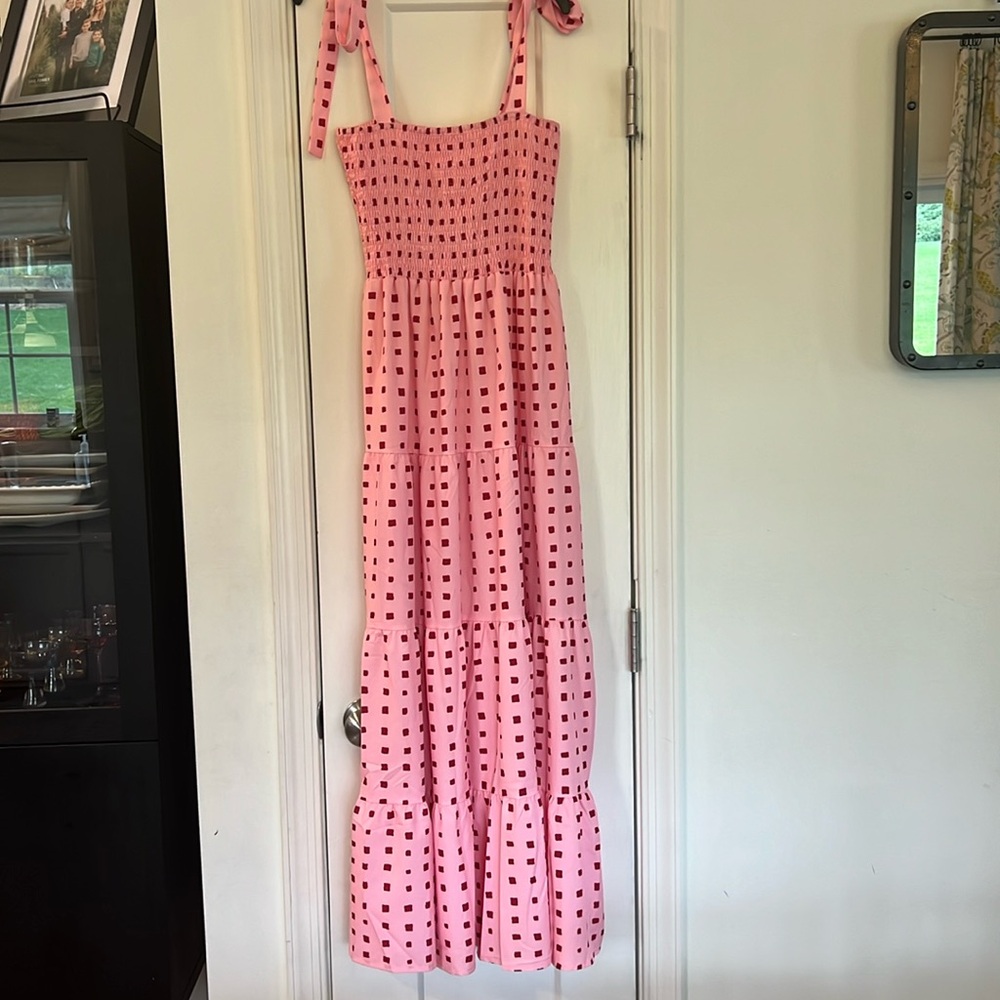 Women’s smocked top sun dress